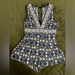 Floral Romper